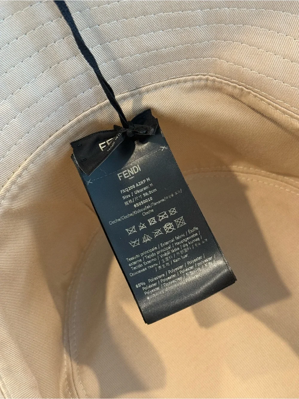 FENDI FF Motif Bucket Hat - 💯 AUTHENTIC - NEW w/ TAGS